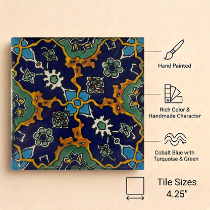 Syria-Turkish Talavera tile feature graphic