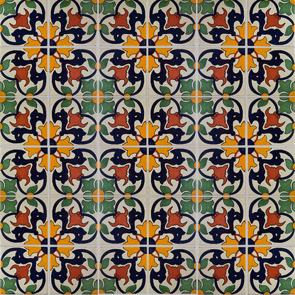 Hortensia Talavera Mexican Tile