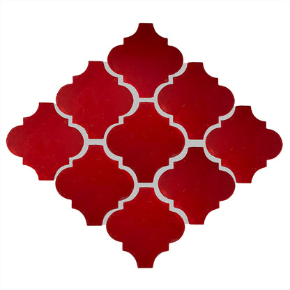 Red Lantern Mexican Tile