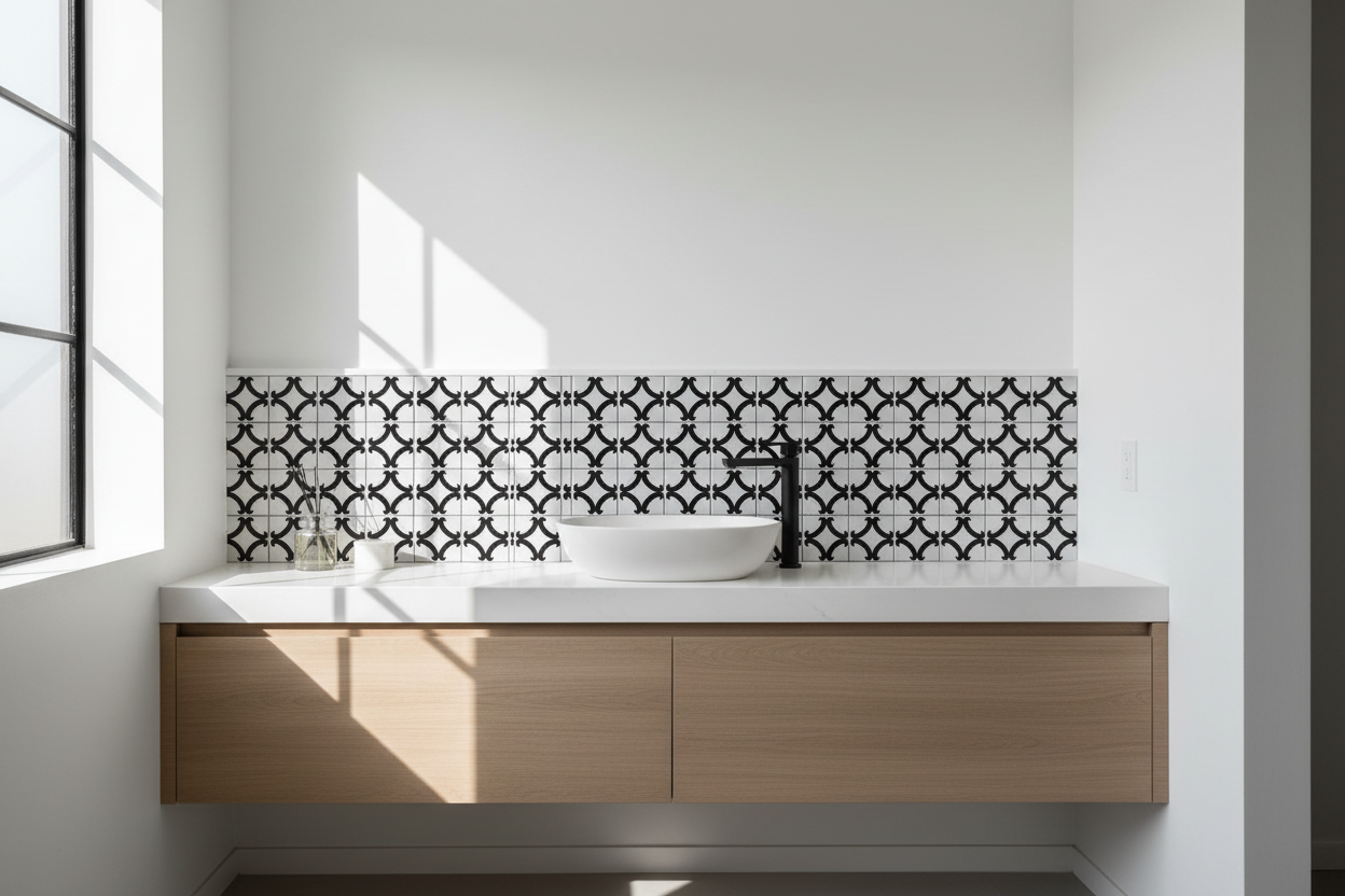 Black Diamond Talavera Mexican Tile