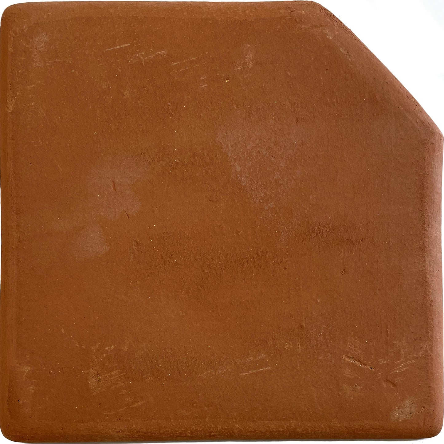 Square 12" Cutout Clay Lincoln Floor Tile