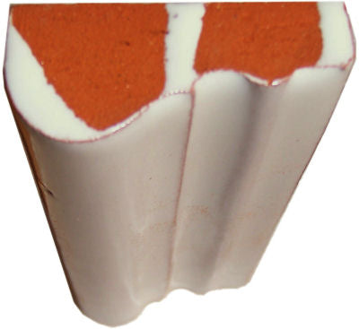 Mexican White Chair Rail Molding 6
