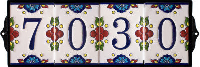 Horizontal Plain Wrought Iron Mission Tile Frame