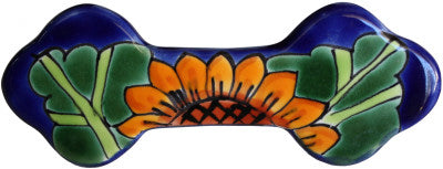 Sunflower Talavera Ceramic Drawer Pull
