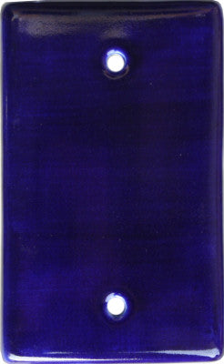Blue Talavera Ceramic Cover Switch Plate