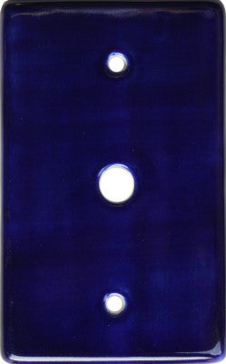 Blue Talavera Ceramic TV Wall Plate