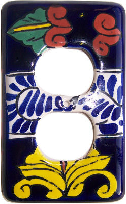 Marigold Talavera Outlet Switch Plate