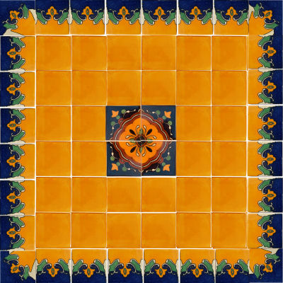 Yellow Talavera Mexican Tile