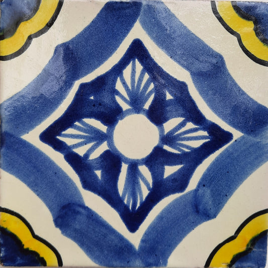 Cornflower Talavera Tile