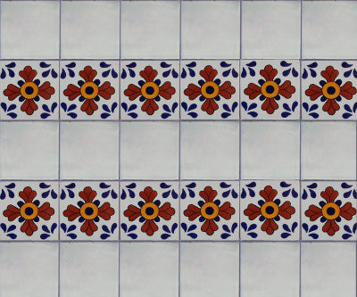 Blue Seville Talavera Mexican Tile