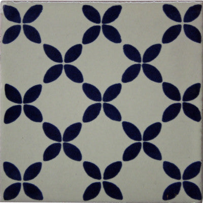 Violets Mesh Talavera Mexican Tile