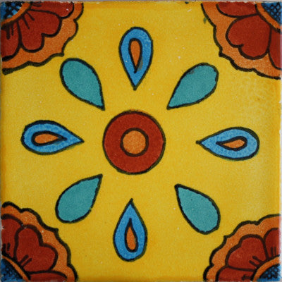 Canary Talavera Mexican Tile