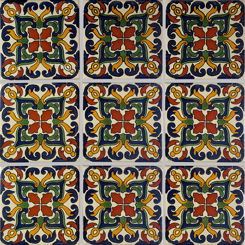 Fuego Talavera Mexican Tile