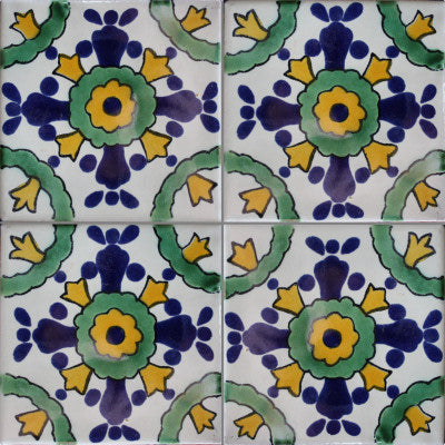 Barcelona Talavera Mexican Tile