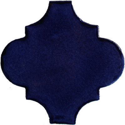 Cobalt Blue Lantern Mexican Tile