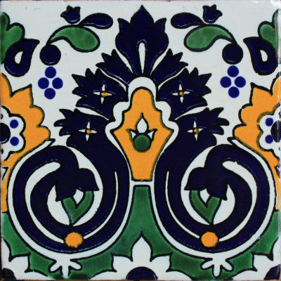 Carnation Santa Barbara Mexican Tile