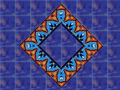 10-10009 California Mission Tile - 6