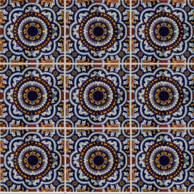 Full Moroccan Talavera Tile